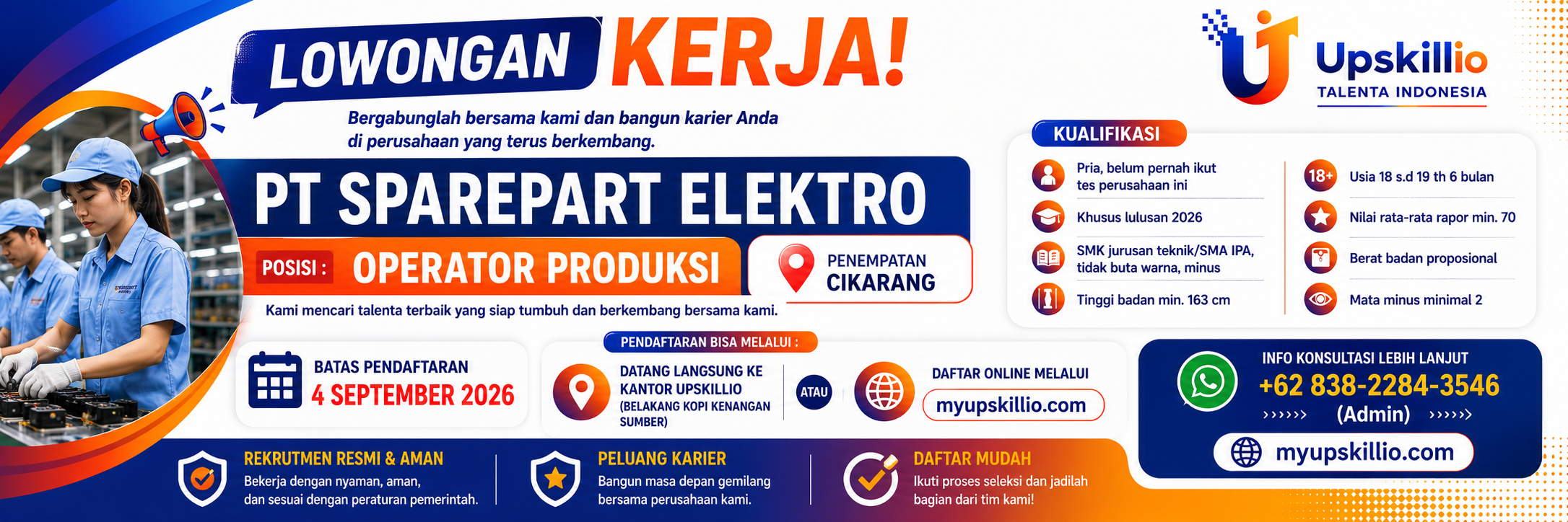 Banner PT Sparepart Elektro